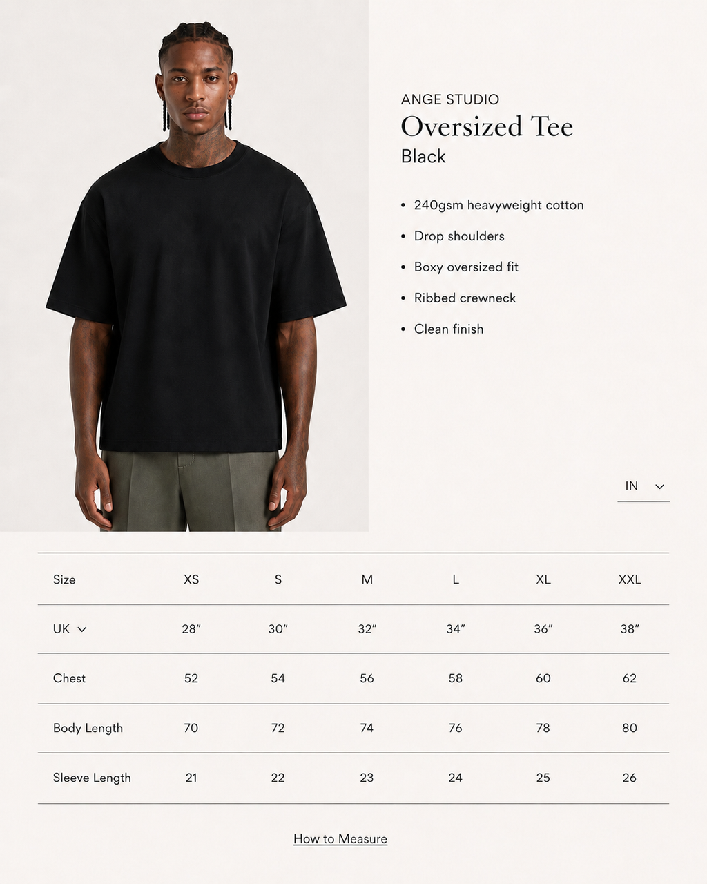 Mimi -  t-shirt semi crop semi oversize 250 gsm