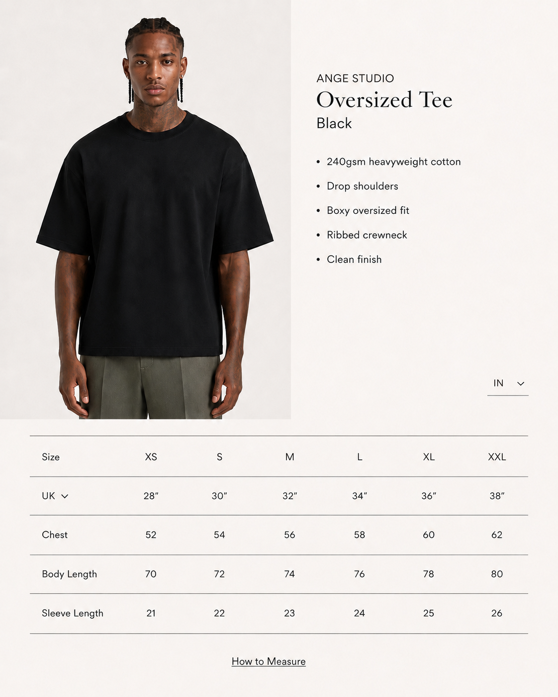 Mimi -  t-shirt semi crop semi oversize 250 gsm