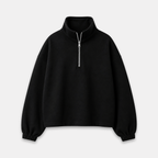 Mikie 2p - crewneck zip 450 gsm