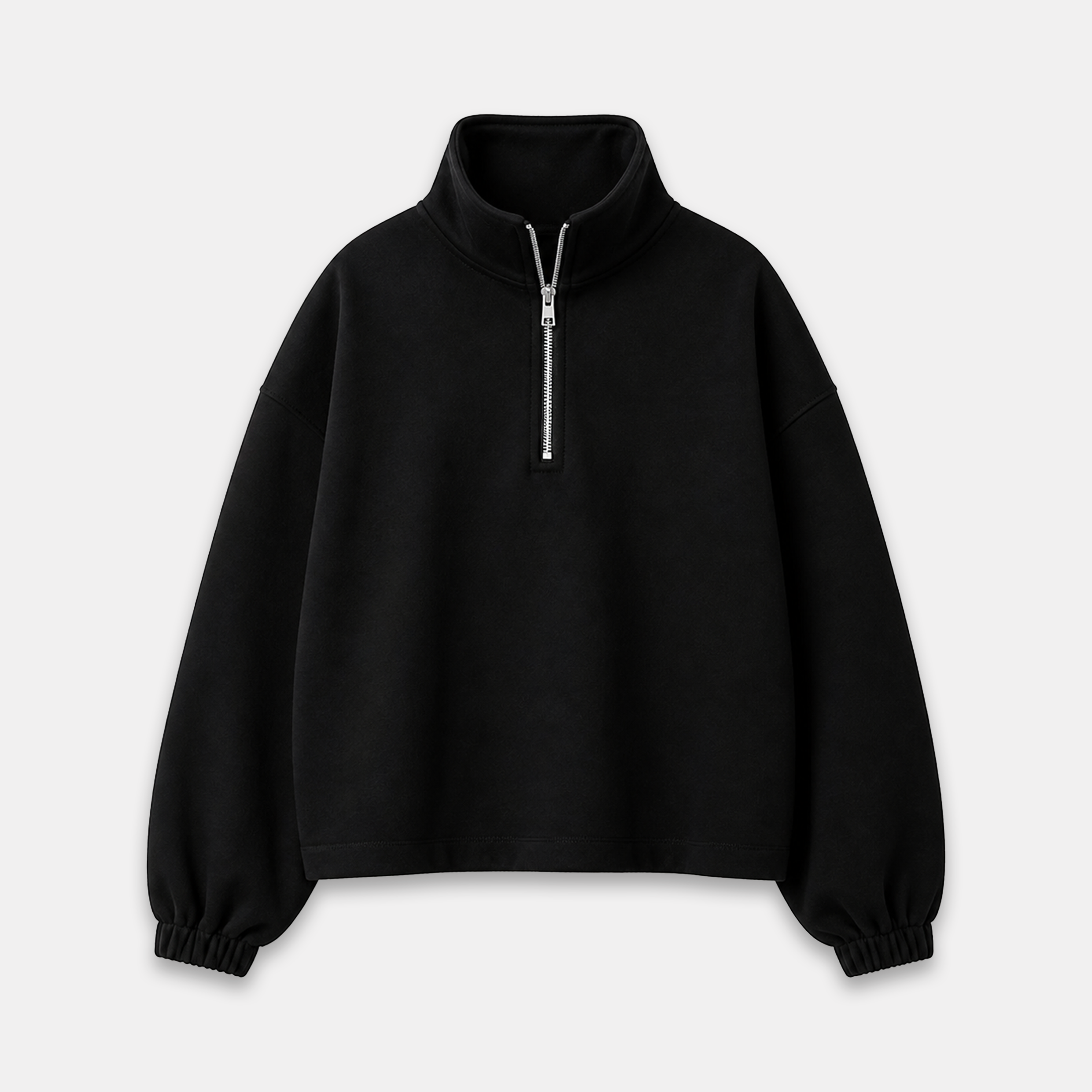 Mikie 2p - crewneck zip 450 gsm