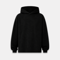 Hoodie noir oversize