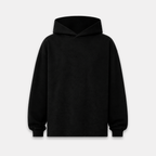 Hoodie noir oversize