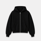 Boro - hoodie zip crop 450 gsm