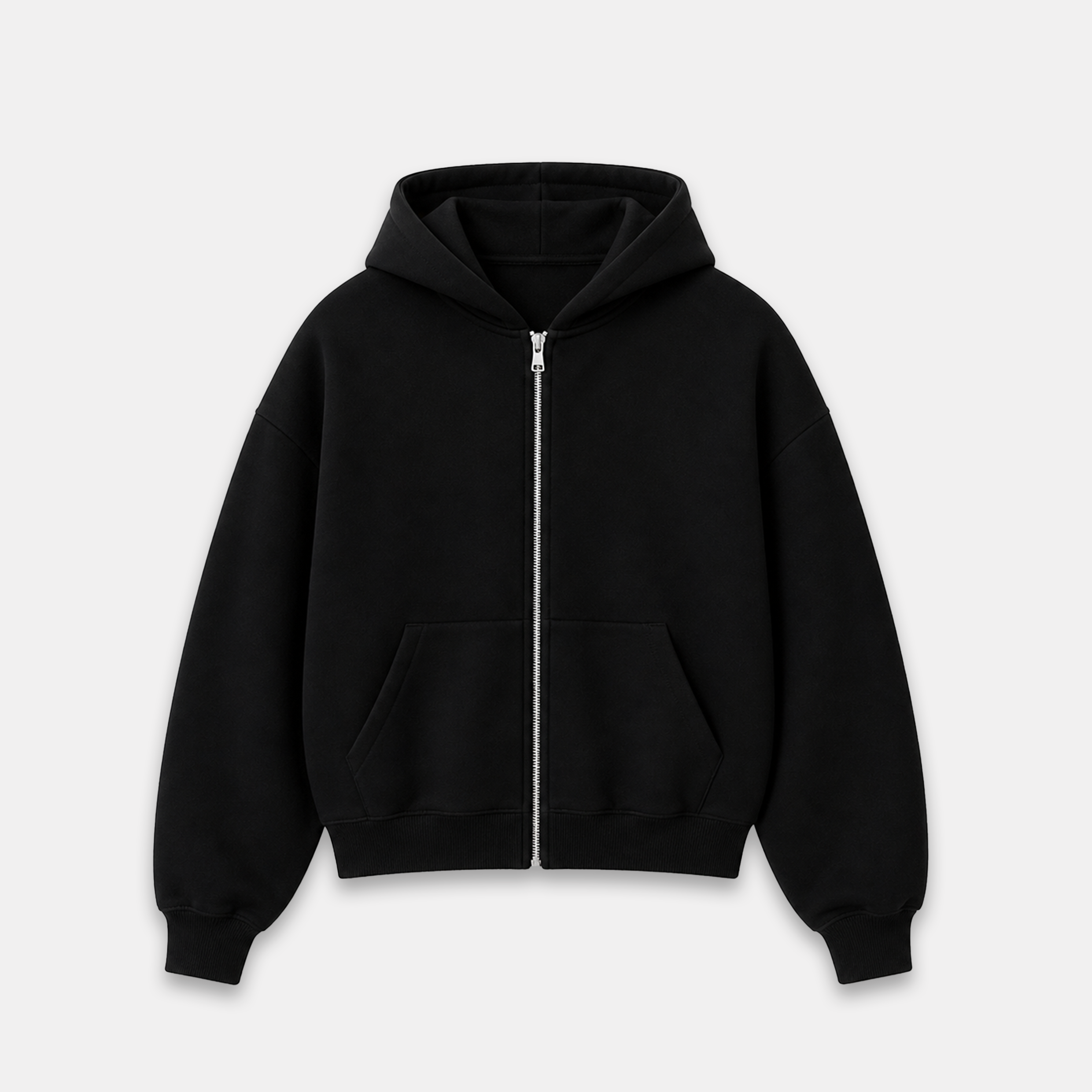 Boro - hoodie zip crop 450 gsm