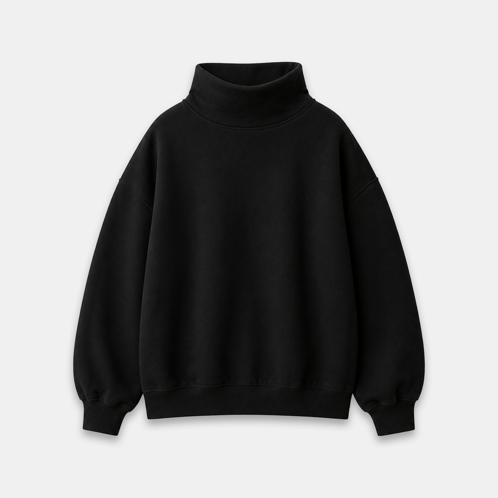 Dhannzy - crewneck col haut 450 gsm