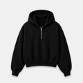 Zou - hoodie zip crop 450