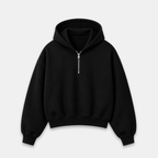 Zou - hoodie zip crop 450