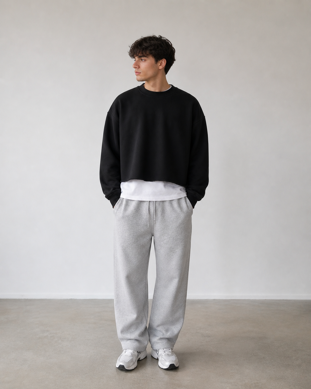 Wiils - hoodie crop 450 gsm
