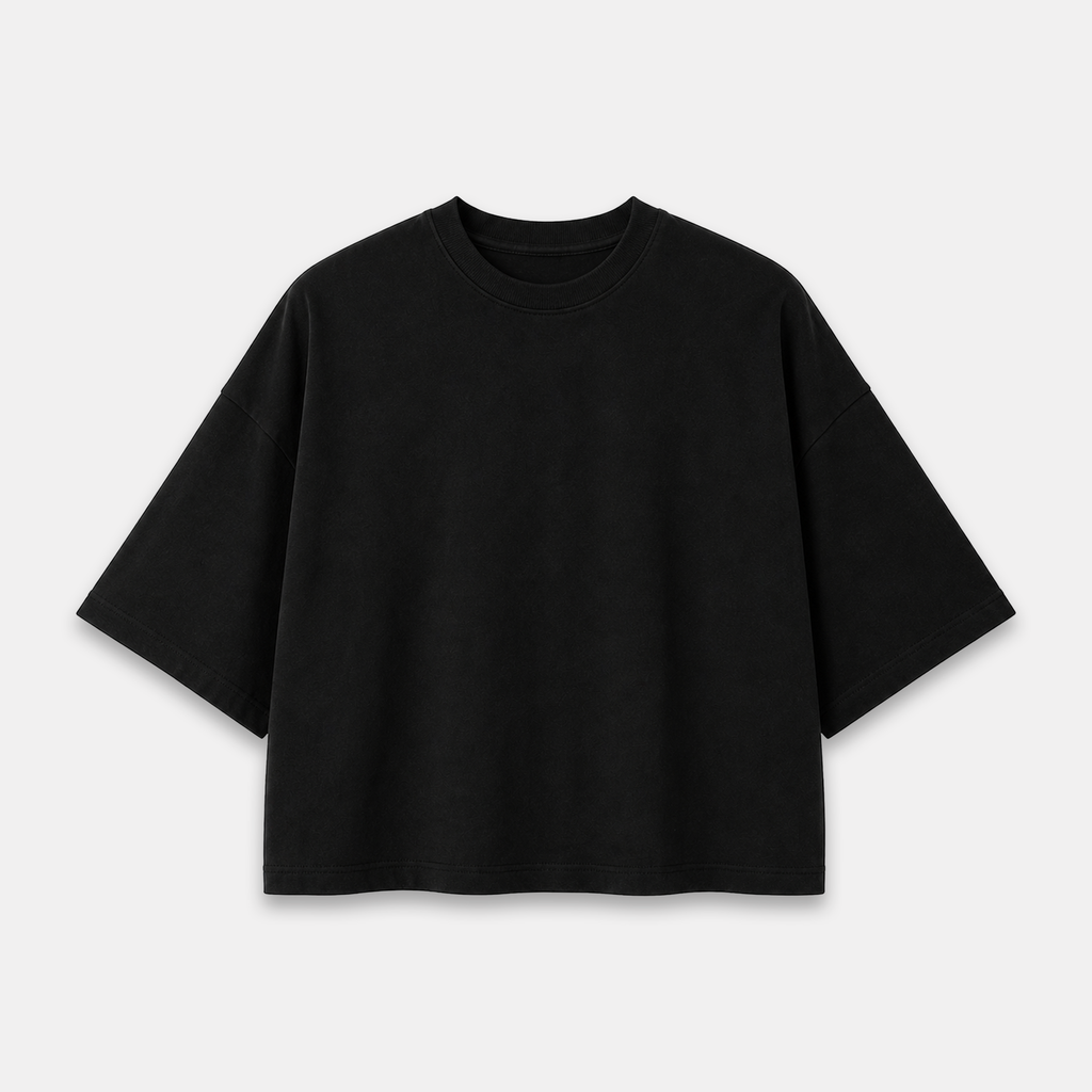 Damso - t-shirt full oversize crop 250 gsm